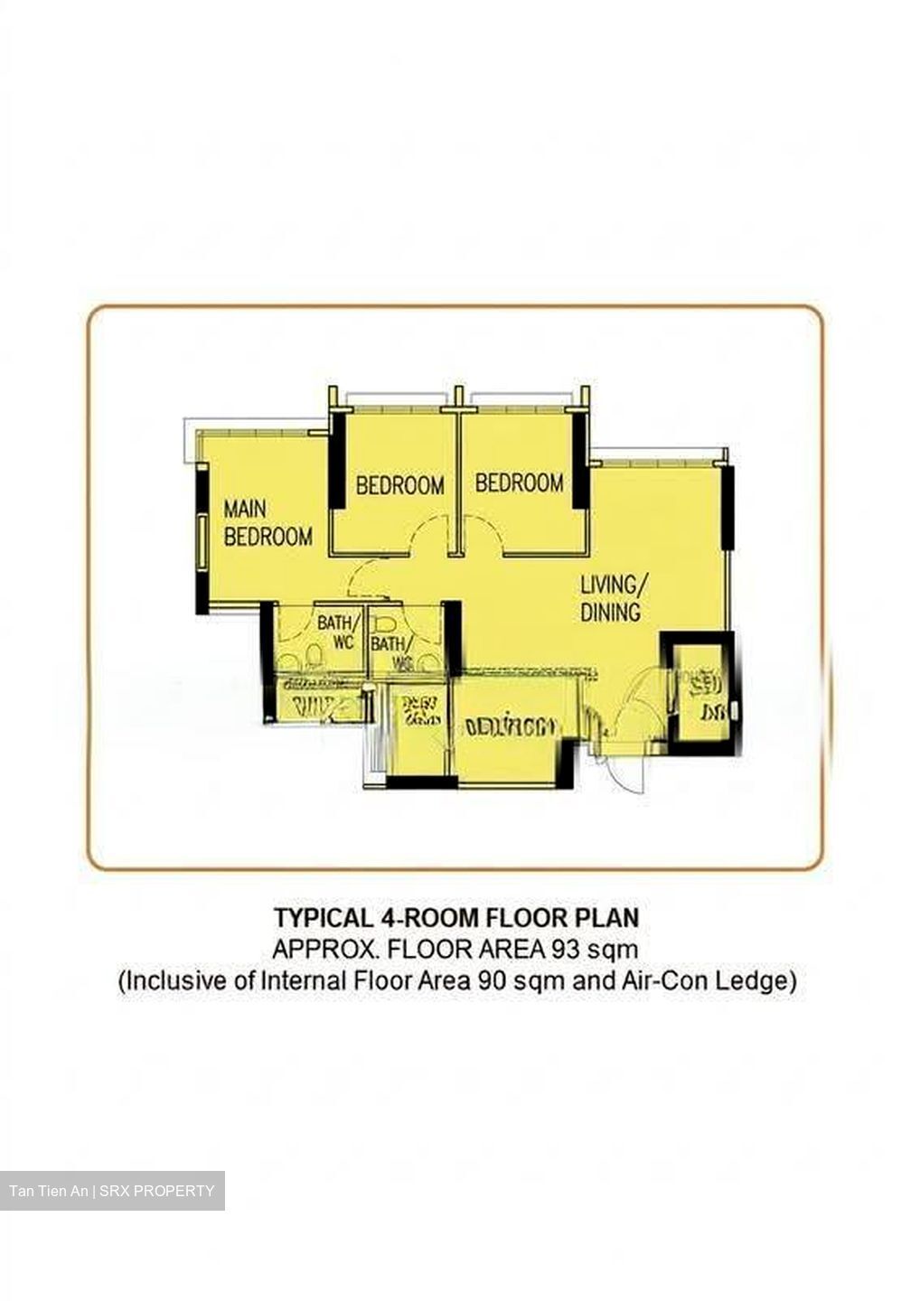 Blk 455A Teck Ghee Parkview (Ang Mo Kio), HDB 4 Rooms #609119841